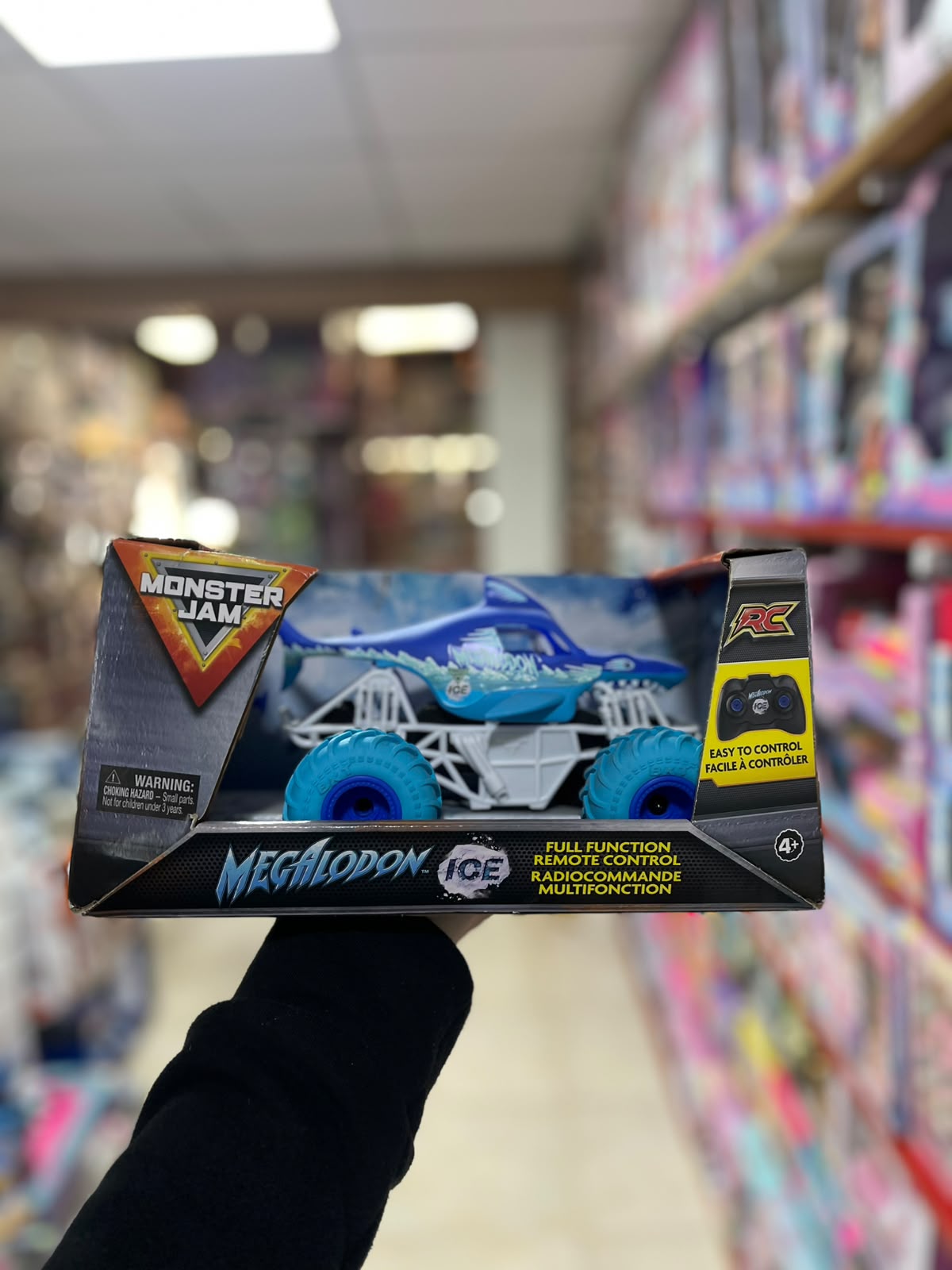 Monster Jam Control Remoto Tiburon