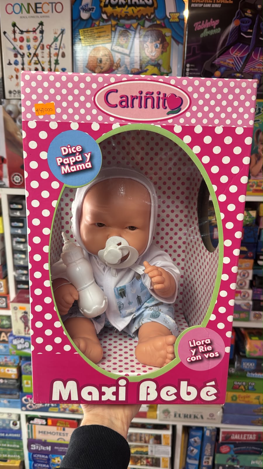 Maxi Bebe Dice Papa y Mama