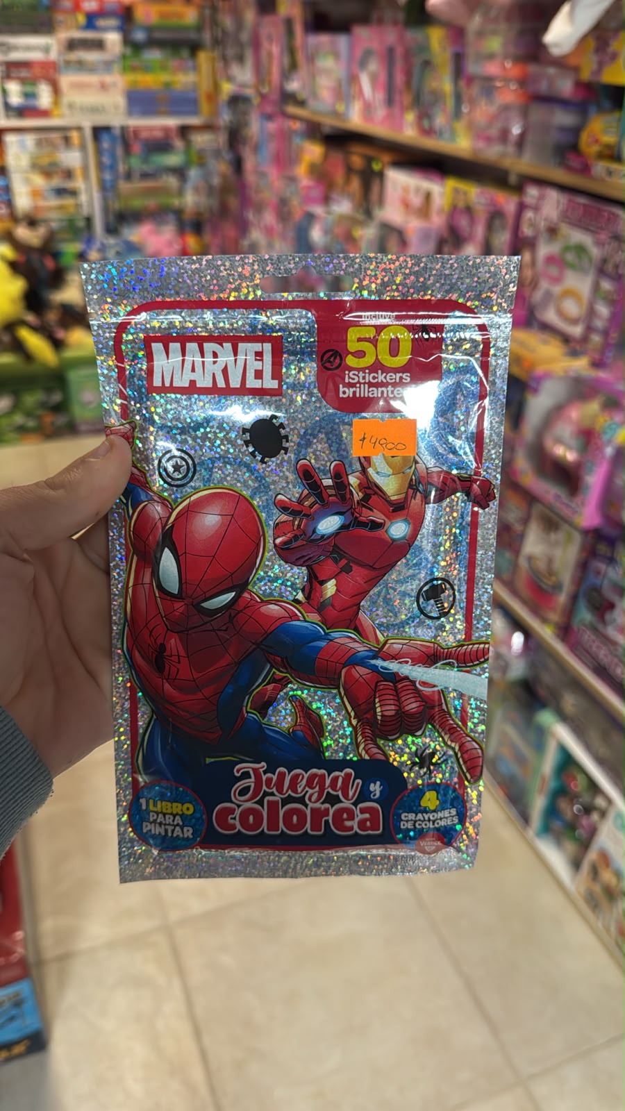 Juega y Colorea Spiderman
