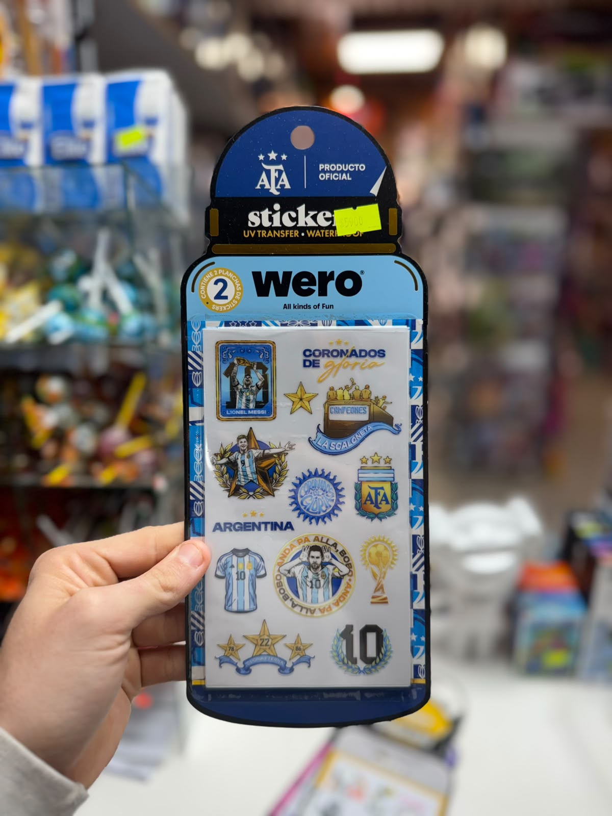 AFA Stickers Transferibles.