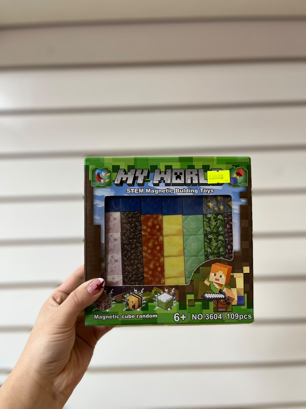 Cubos magnéticos Minecraft.