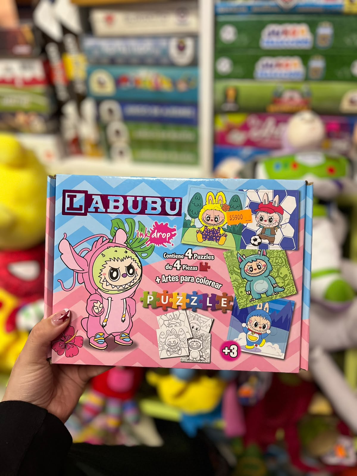 Rompecabezas Labubu