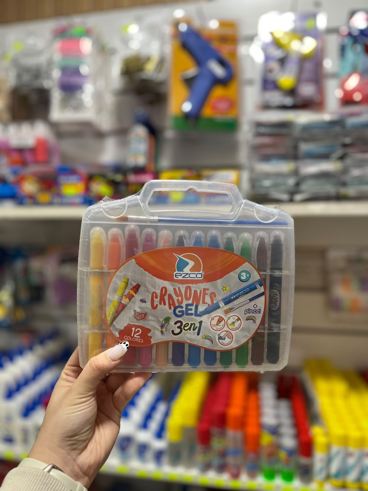 Crayones Gel 3 en 1 X12