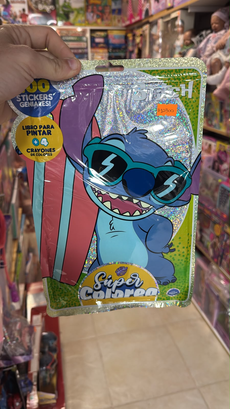 Super Colorea Stitch
