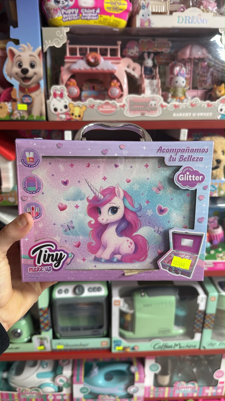 Maquillaje Glitter TIny