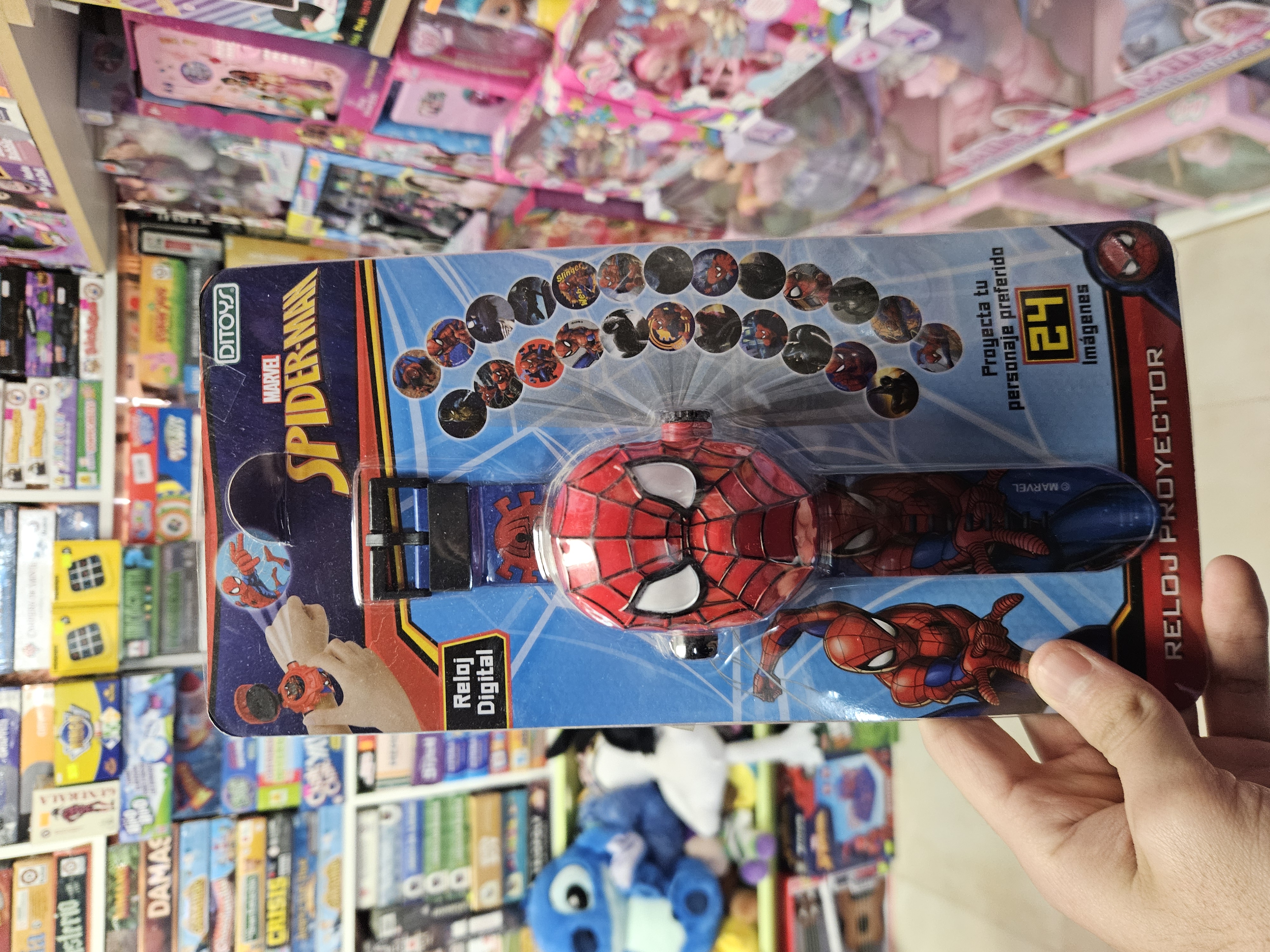 Reloj Spiderman con Luces