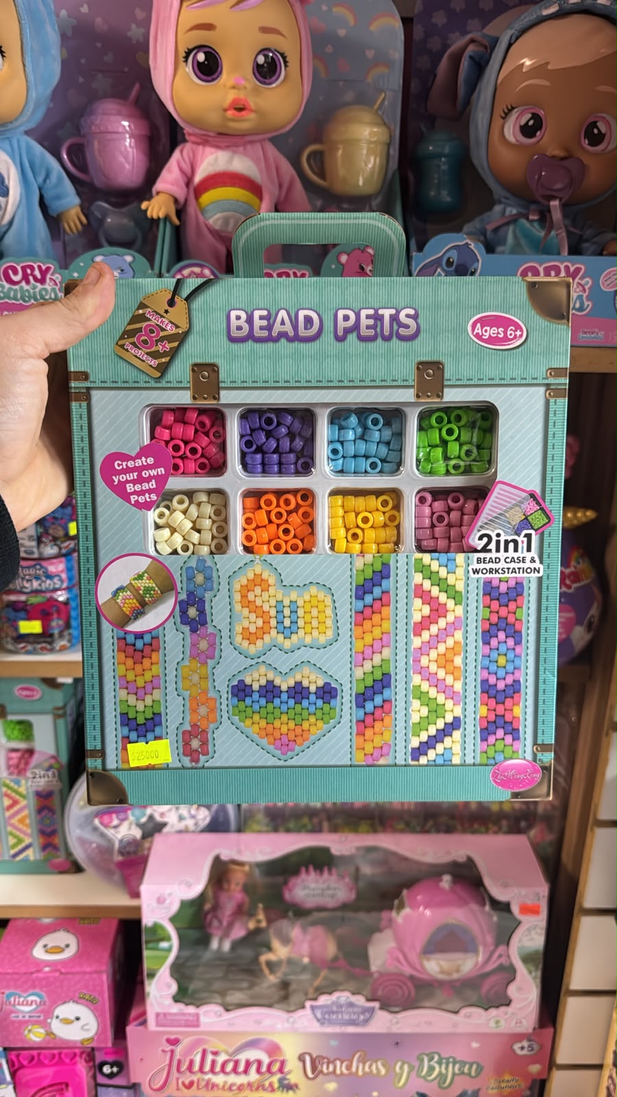 Set para hacer pulseritas